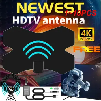  1 ~ 10 шт. Внутренняя 3000 миль X HDTV Антенна 4K Цифровая антенна ТВ Антенна Ресивер с усилителем DVB-T2 ISDB-T ATSC Спутниковая антенна