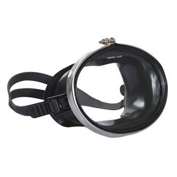   1 шт. Очки для дайвинга HD Закаленное стекло толщиной 4 мм Маска для дайвинга Очки для подводного плавания Подводное плавание Зеркало Регулируемый ремешок для зеркал