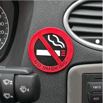  1 шт. Предупреждение Логотип для некурящих Логотип Автомобильные Наклейки для Buick LaCrosse VERANO GS Regal Excelle ENCORE Aston Martin