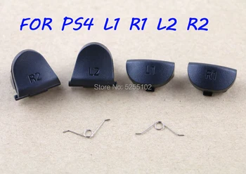  100 комплектов для Playstation 4 Кнопка контроллера L1 R1 L2 R2 Пружины замена для PS4 Kit JDS-001 JDS-011