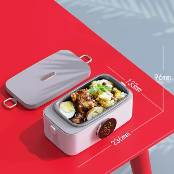  16000 мАч 1000 мл Беспроводной электрический ланч-бокс USB Перезаряжаемый Bento Box Портативный ланч-бокс Изолированный пищевой подогреватель Пищевой контейнер