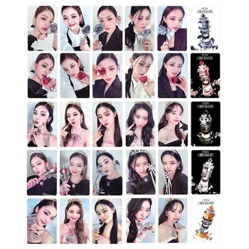  5Pcs/Set Kpop Hot Idol ITZY Новый альбом CHECKMATE Высокое качество Ломо Карты Украшение Коллекция Открытка Милая Yeji Lia Ryujin Yuna