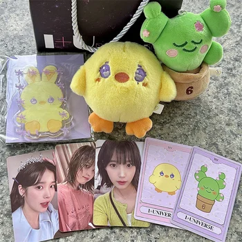  6pcs/set Kpop Lee Ji Eun Новый альбом 2023 IU Fan Concert I+UN1VER5E LOMO Card Iu Girl Collection Подарочная открытка Фотокарта