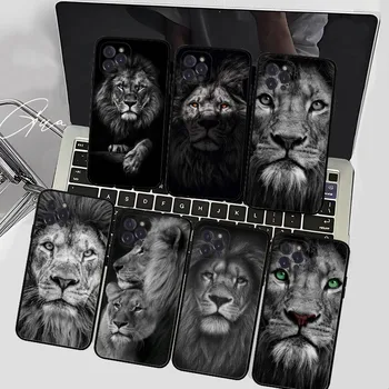  Animals The Lion Чехол для телефона для iPhone 15 14 11 12 13 Mini Pro XS Max Cover 6 7 8 Plus X XR SE 2020 Funda Shell