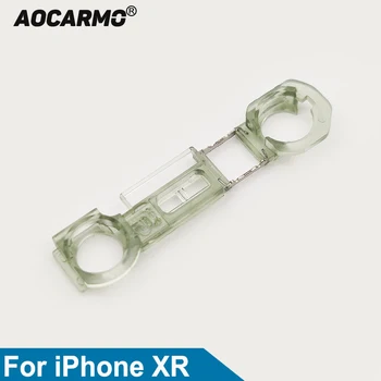  Aocarmo для iPhone XR Ухо Динамик Датчик приближения Передняя лицевая камера Пластиковый держатель Зажим Кольцо Кронштейн
