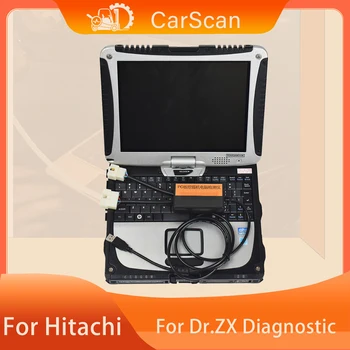  CarScan для диагностического USB-кабеля Dr.ZX 4-контактный и 6-контактный разъем Cont для диагностического сканера Hitachi Excavator Diagnostic Diagnostic Tool