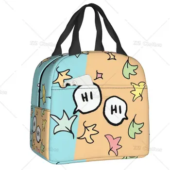   Custom Hi - Hi Lunch Bag для мужчин и женщин Кулер Теплый изолированный ланч-бокс для пикника на открытом воздухе Термосумки с передним карманом