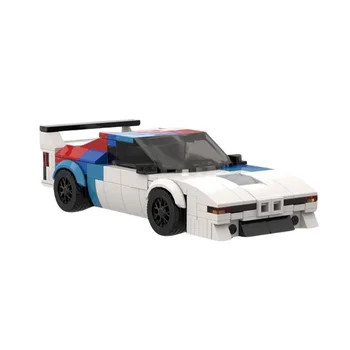  NEW Speed Cars Toy M1 M3 E30 Racing Sports Car Building Blocks Vehicle Speed Champions Racer BLOCK Garage Toys For Boys Подарок