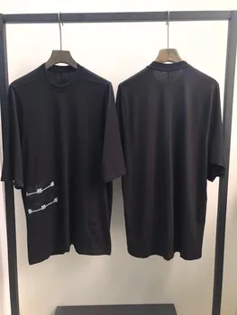  Owen Seak Мужская повседневная футболка 100% хлопок готический стиль мужская одежда топы футболки лето хип-хоп женские футболки черная длинная футболка