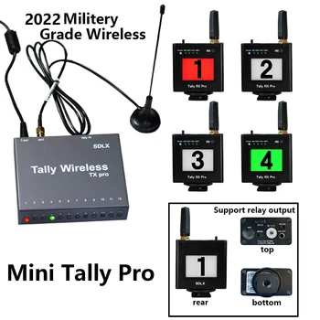  SDLX Wireless Tally pro distance, поддержка коммутационной станции с параллельным портом, красный + зеленый