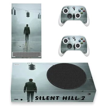  Silent Hill 2 Наклейка Наклейка Обложка для консоли Xbox Series S и 2 контроллеров XSS Skins Винил