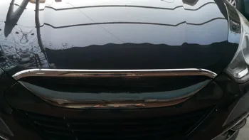   Автомобильный стайлинг ABS Пластик Передняя крышка автомобиля Отделка капота для Hyundai IX35 2010-2015 K