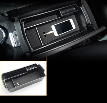  Автомобильный ящик для хранения подлокотника для Peugeot 3008 3008GT 5008 2018 2019 2020 2021 Коробка для хранения центральной консоли Аксессуары для интерьера