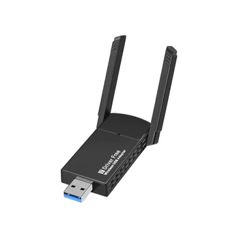  Адаптер беспроводной сетевой карты USB WiFi адаптер 650 Мбит/с 802.11Ac / B / G/N WiFi Приемник Сетевая карта для ПК Windows
