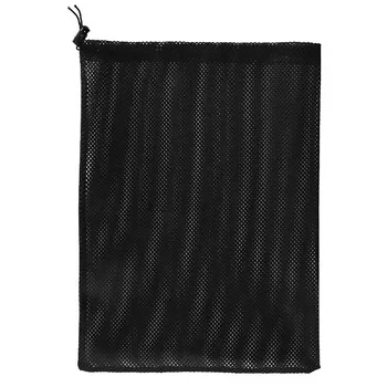  Барьерная сумка для насоса 12 2 x 15 9 Фильтр для пруда Сетка Черный мешочек для носителя со шнурком для фильтрации аквариума
