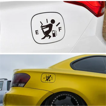  Датчик уровня топлива Пустая наклейка Стайлинг автомобиля для Seat Leon Ibiza Renault Duster Megane 2 Logan Captur Clio Mazda