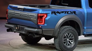  Для (2 шт.) Виниловые наклейки для грузовика для Ford Raptor F-150 SVT графика задняя кровать логотип бездорожье