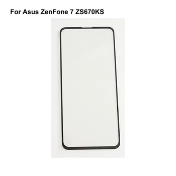  Для Asus ZenFone 7 ZS670KS Передний ЖК-экран Стеклянный сенсорный экран Для сенсорной панели ZenFone7 Внешнее стекло экрана без гибкости