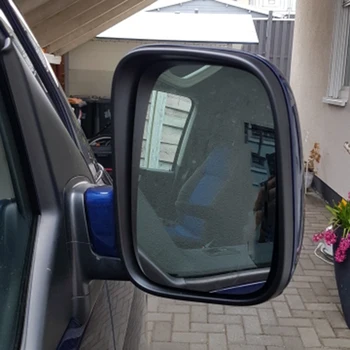  Для VW Transporter Caddy Левое / правое боковое крыло Зеркало заднего вида Обшивка двери Кольцо лицевой панели Крышка пластиковой окружающей обшивки 03-10