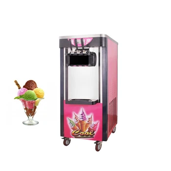  Коммерческая вертикальная машина для мороженого Полностью автоматическая электрическая машина для замороженного йогурта