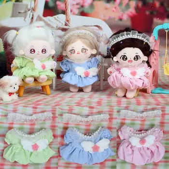  Кукла из свежего цветка Прекрасная одежда 3 цвета с аксессуарами для повязки на голову Принцесса Платье Юбка Милые куклы EXO Idol