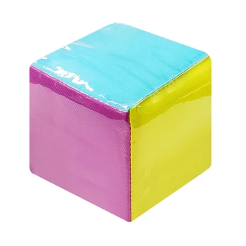  Обучающие кубики Карманные кубики в классе DIY Образование Игра в кости Обучение Укладка блоков с 6 шт. Прозрачный карман 40JB