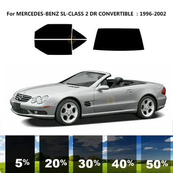   предварительно нарезанная нанокерамика автомобиль УФ тонировка окон комплект автомобильная оконная пленка для MERCEDES-BENZ SL-CLASS 2 DR CONVERTIBLE 1996-2002
