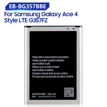  Сменный аккумулятор для Samsung Ace 4 GALAXY Ace Style LTE SM-G357FZ G357 с аккумуляторной батареей NFC EB-BG357BBE 1900 мАч