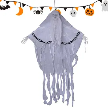  Украшения для призраков на Хэллоуин Страшный светящийся декор призрака для дома с привидениями Страшное украшение призрака Забавный подарок на Хэллоуин для друга